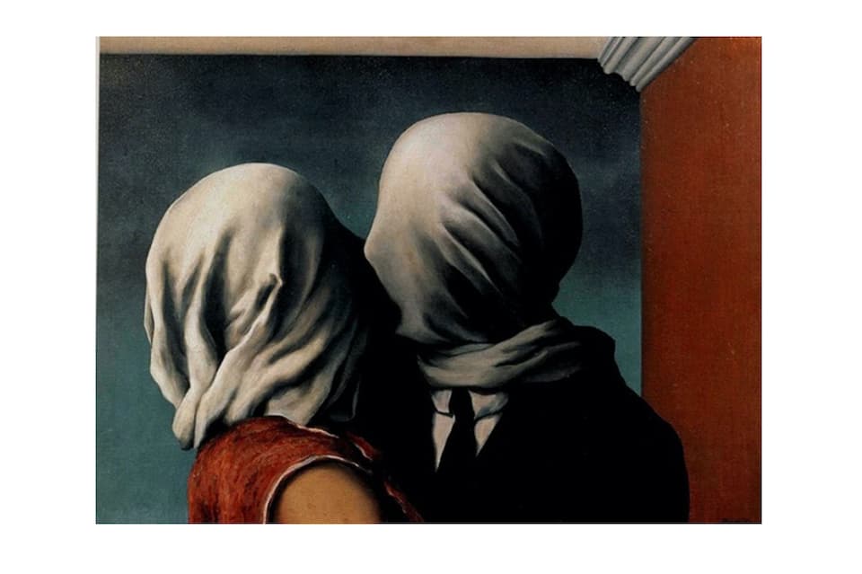 Рене-Магрітт-Закохані-1928