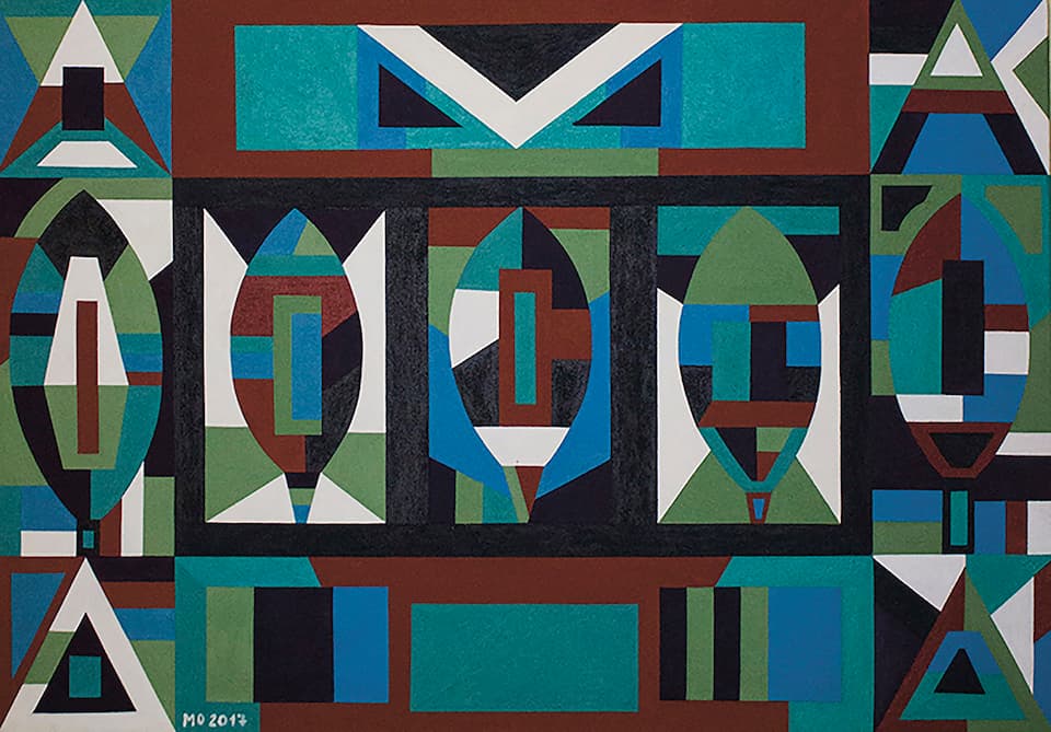 Маричевська-Олена.-Зимові-дерева.-Полотно-акрилпіскова-фактура-2017.-80х100